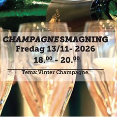 Champagne - smagning fredag d. 13 november 2026 - slikforvoksne.dk